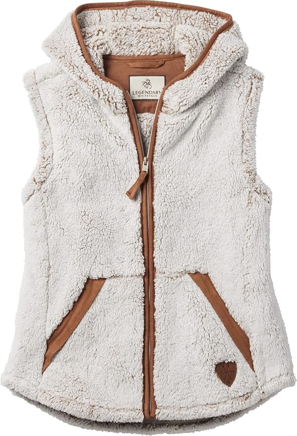 Legendary Whitetails Womens Fuzzy Hide Fleece Vest